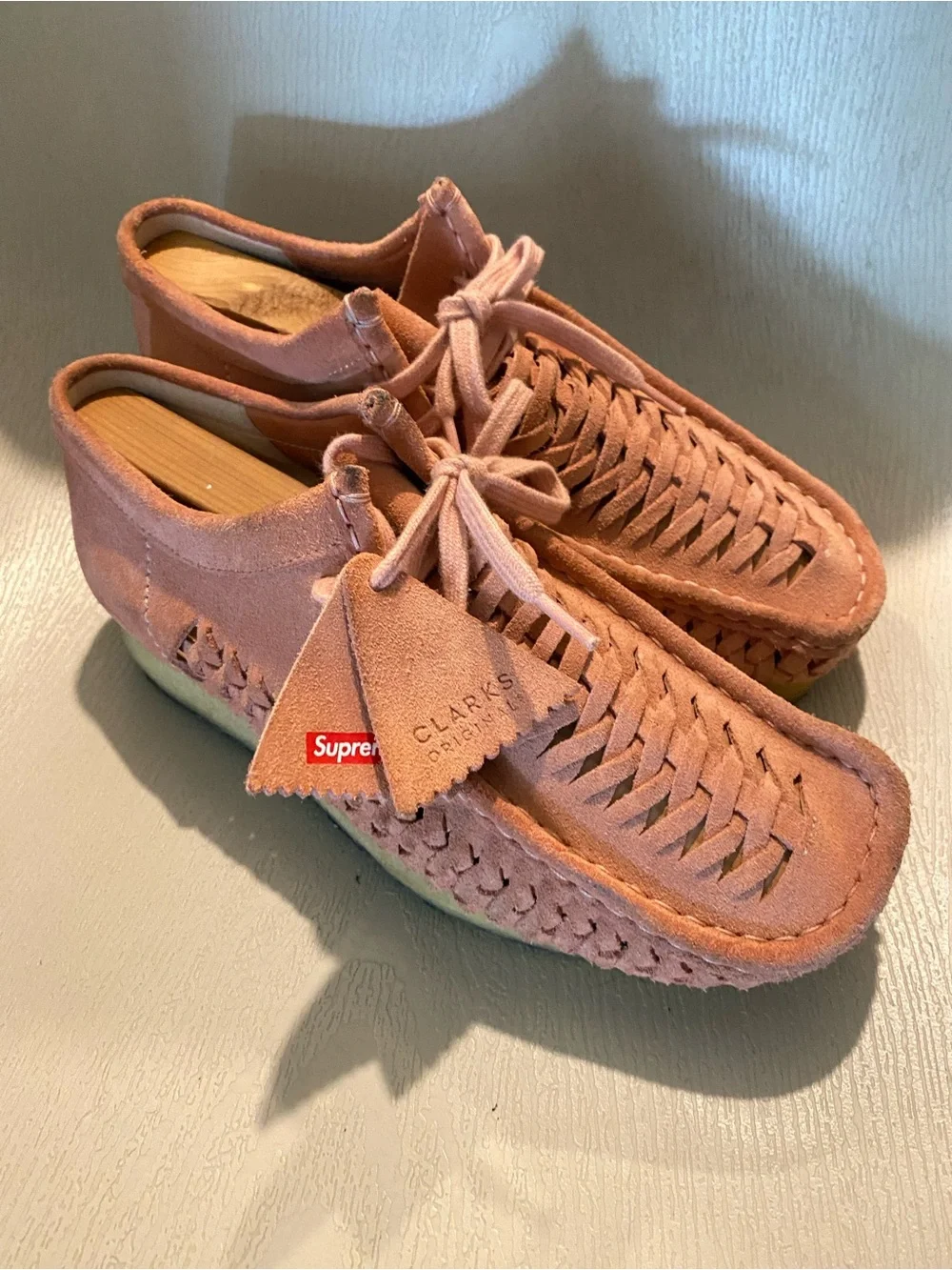 Supreme | Shoes | Clarks Originals X Supreme Wallabee Woven Weave